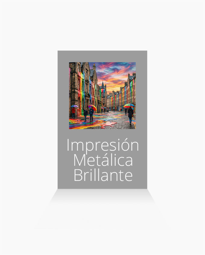 Impresión Metálica Brillante - Imagen 2